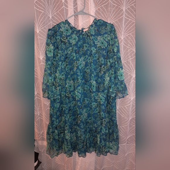 Johnny Was brand Women's size xl, Raquel Silk Mini Dress - Picture 2 of 11